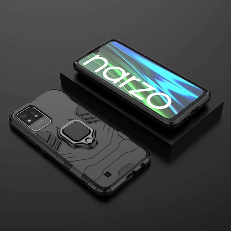 Custodia antiurto per PC + TPU con supporto per anello magnetico, For OPPO Realme Narzo 50i, For Samsung Galaxy A13 5G