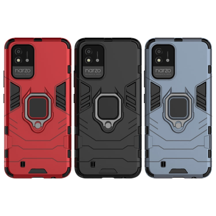 Custodia antiurto per PC + TPU con supporto per anello magnetico, For OPPO Realme Narzo 50i, For Samsung Galaxy A13 5G