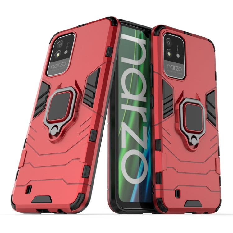 Custodia antiurto per PC + TPU con supporto per anello magnetico, For OPPO Realme Narzo 50i, For Samsung Galaxy A13 5G