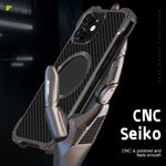 Custodia metallo antiurto per iPhone 12 e 12 Pro Max