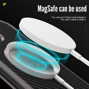 Custodia protettiva per telefono in metallo antiurto cavo R-JUST RJ51, For iPhone 12 / 12 Pro, For iPhone 12 Pro Max