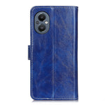 Custodia per cellulare in pelle a vibrazione orizzontale con struttura retrò Crazy Horse, For OnePlus Nord N20 5G