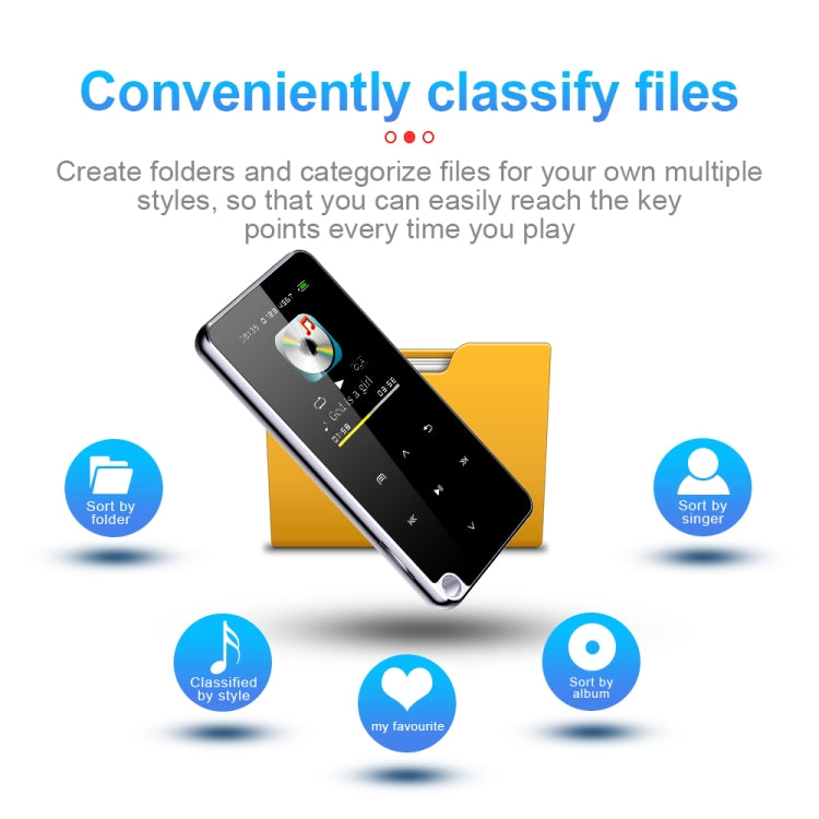M25 Lettore MP3 Bluetooth portatile multifunzionale, 4GB, 8GB, 16GB, 32GB, 64GB