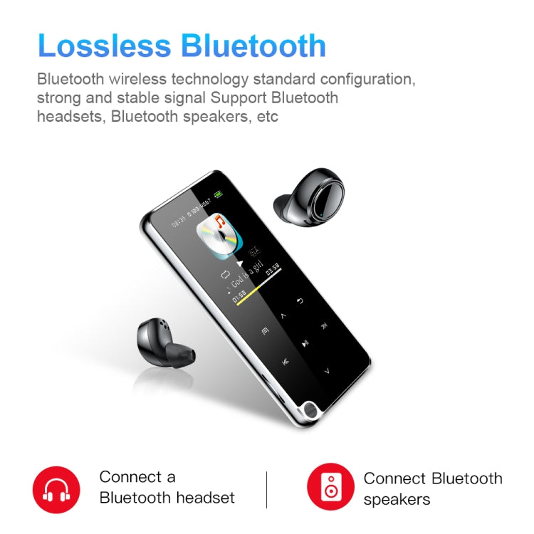 M25 Lettore MP3 Bluetooth portatile multifunzionale, 4GB, 8GB, 16GB, 32GB, 64GB