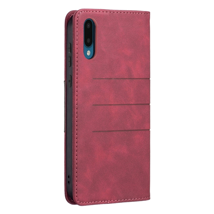 Custodia per telefono in pelle con giunzione magnetica, For Samsung Galaxy A02, For Samsung Galaxy A03s 164 Version, For Samsung Galaxy A03s 166 Version, For Samsung Galaxy A11, For Samsung Galaxy A13 5G, For Samsung Galaxy A21