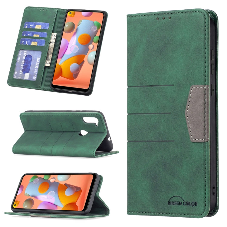 Custodia per telefono in pelle con giunzione magnetica, For Samsung Galaxy A02, For Samsung Galaxy A03s 164 Version, For Samsung Galaxy A03s 166 Version, For Samsung Galaxy A11, For Samsung Galaxy A13 5G, For Samsung Galaxy A21