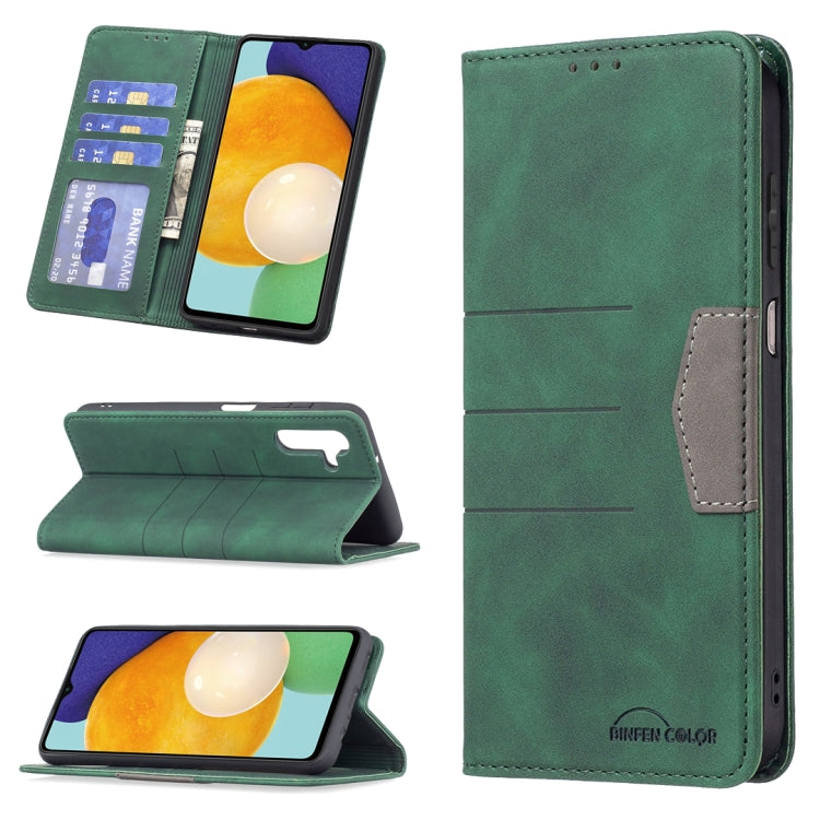 Custodia per telefono in pelle con giunzione magnetica, For Samsung Galaxy A02, For Samsung Galaxy A03s 164 Version, For Samsung Galaxy A03s 166 Version, For Samsung Galaxy A11, For Samsung Galaxy A13 5G, For Samsung Galaxy A21