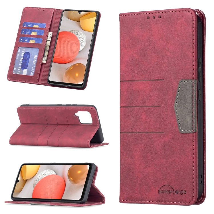 Custodia per telefono in pelle con giunzione magnetica, For Samsung Galaxy A42 5G, For Samsung Galaxy A51, For Samsung Galaxy A52, For Samsung Galaxy A71, For Samsung Galaxy A72, For Samsung Galaxy M32