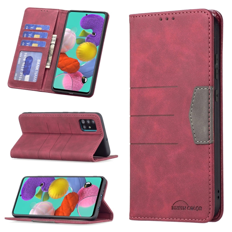 Custodia per telefono in pelle con giunzione magnetica, For Samsung Galaxy A42 5G, For Samsung Galaxy A51, For Samsung Galaxy A52, For Samsung Galaxy A71, For Samsung Galaxy A72, For Samsung Galaxy M32