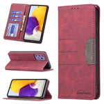 Custodia per telefono in pelle con giunzione magnetica, For Samsung Galaxy A42 5G, For Samsung Galaxy A51, For Samsung Galaxy A52, For Samsung Galaxy A71, For Samsung Galaxy A72, For Samsung Galaxy M32
