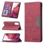 Custodia per telefono in pelle con giunzione magnetica, For Samsung Galaxy M52 5G, For Samsung Galaxy S20 FE, For Samsung Galaxy S20+, For Samsung Galaxy S20 Ultra, For Samsung Galaxy S20, For Samsung Galaxy S21 FE 5G