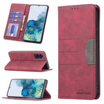 Custodia per telefono in pelle con giunzione magnetica, For Samsung Galaxy M52 5G, For Samsung Galaxy S20 FE, For Samsung Galaxy S20+, For Samsung Galaxy S20 Ultra, For Samsung Galaxy S20, For Samsung Galaxy S21 FE 5G