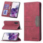 Custodia per telefono in pelle con giunzione magnetica, For Samsung Galaxy M52 5G, For Samsung Galaxy S20 FE, For Samsung Galaxy S20+, For Samsung Galaxy S20 Ultra, For Samsung Galaxy S20, For Samsung Galaxy S21 FE 5G