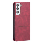 Custodia per telefono in pelle con giunzione magnetica, For Samsung Galaxy S21 5G, For Samsung Galaxy S21+ 5G, For Samsung Galaxy S21 Ultra 5G, For Samsung Galaxy S22+ 5G, For Samsung Galaxy S22 Ultra 5G, For Samsung Galaxy S22 5G