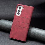 Custodia per telefono in pelle con giunzione magnetica, For Samsung Galaxy S21 5G, For Samsung Galaxy S21+ 5G, For Samsung Galaxy S21 Ultra 5G, For Samsung Galaxy S22+ 5G, For Samsung Galaxy S22 Ultra 5G, For Samsung Galaxy S22 5G