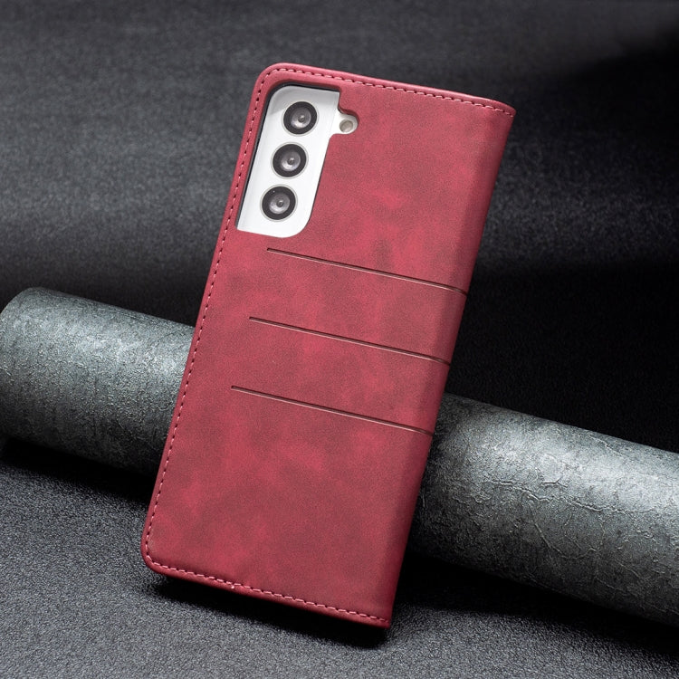 Custodia per telefono in pelle con giunzione magnetica, For Samsung Galaxy S21 5G, For Samsung Galaxy S21+ 5G, For Samsung Galaxy S21 Ultra 5G, For Samsung Galaxy S22+ 5G, For Samsung Galaxy S22 Ultra 5G, For Samsung Galaxy S22 5G