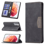 Custodia per telefono in pelle con giunzione magnetica, For Samsung Galaxy S21 5G, For Samsung Galaxy S21+ 5G, For Samsung Galaxy S21 Ultra 5G, For Samsung Galaxy S22+ 5G, For Samsung Galaxy S22 Ultra 5G, For Samsung Galaxy S22 5G