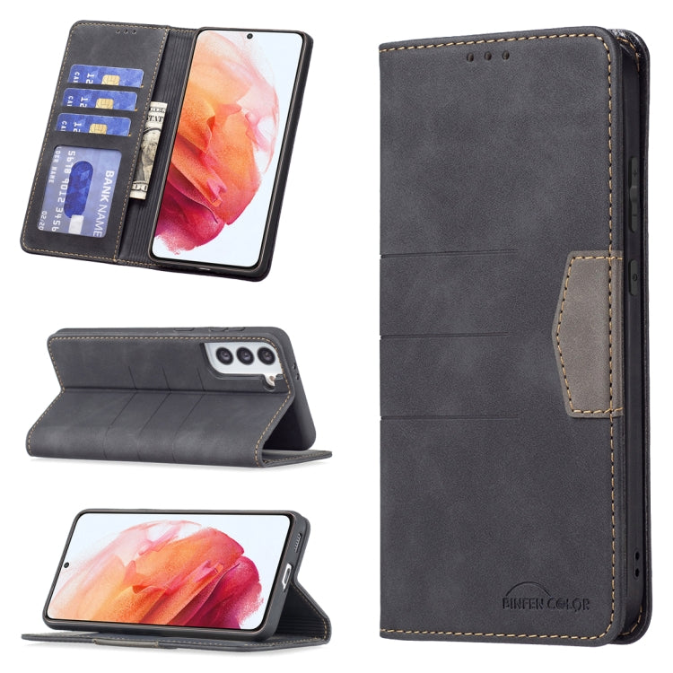 Custodia per telefono in pelle con giunzione magnetica, For Samsung Galaxy S21 5G, For Samsung Galaxy S21+ 5G, For Samsung Galaxy S21 Ultra 5G, For Samsung Galaxy S22+ 5G, For Samsung Galaxy S22 Ultra 5G, For Samsung Galaxy S22 5G