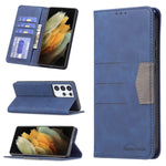 Custodia per telefono in pelle con giunzione magnetica, For Samsung Galaxy S21 5G, For Samsung Galaxy S21+ 5G, For Samsung Galaxy S21 Ultra 5G, For Samsung Galaxy S22+ 5G, For Samsung Galaxy S22 Ultra 5G, For Samsung Galaxy S22 5G