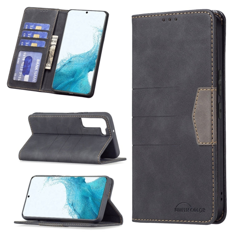 Custodia per telefono in pelle con giunzione magnetica, For Samsung Galaxy S21 5G, For Samsung Galaxy S21+ 5G, For Samsung Galaxy S21 Ultra 5G, For Samsung Galaxy S22+ 5G, For Samsung Galaxy S22 Ultra 5G, For Samsung Galaxy S22 5G