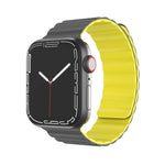 Mutural Moran Series Cinturino magnetico in silicone liquido per serie Apple Watch, 7 41mm / 6&SE&5&4 40mm / 3&2&1 38mm, 7 45mm / 6&SE&5&4 44mm / 3&2&1 42mm