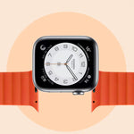 Mutural Moran Series Cinturino magnetico in silicone liquido per serie Apple Watch, 7 41mm / 6&SE&5&4 40mm / 3&2&1 38mm, 7 45mm / 6&SE&5&4 44mm / 3&2&1 42mm