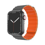 Mutural Moran Series Cinturino magnetico in silicone liquido per serie Apple Watch, 7 41mm / 6&SE&5&4 40mm / 3&2&1 38mm, 7 45mm / 6&SE&5&4 44mm / 3&2&1 42mm