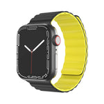 Mutural Moran Series Cinturino magnetico in silicone liquido per serie Apple Watch, 7 41mm / 6&SE&5&4 40mm / 3&2&1 38mm, 7 45mm / 6&SE&5&4 44mm / 3&2&1 42mm