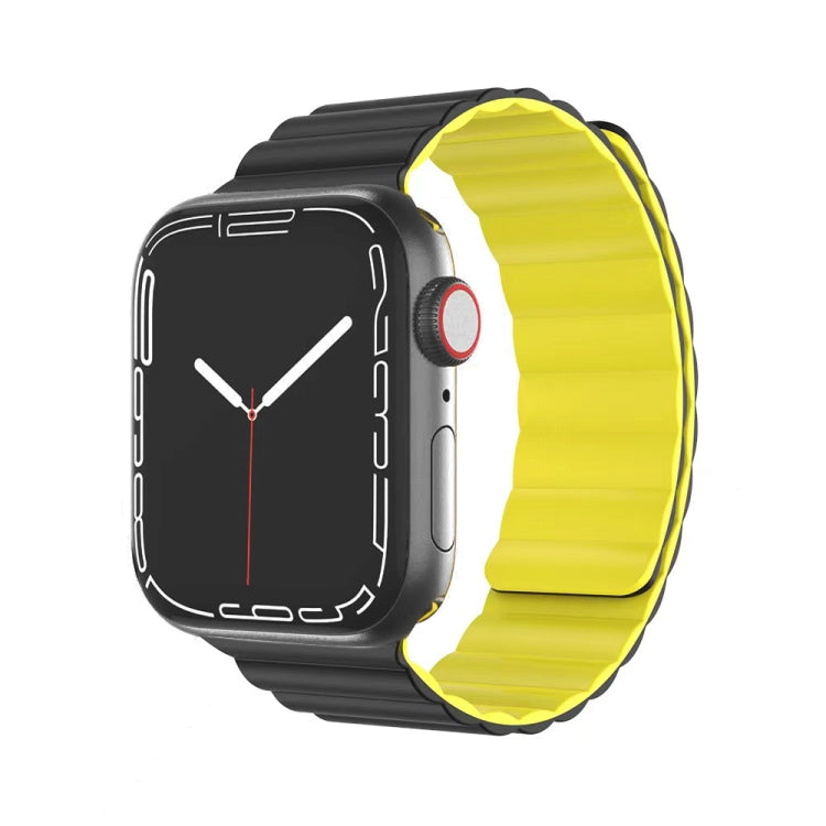 Mutural Moran Series Cinturino magnetico in silicone liquido per serie Apple Watch, 7 41mm / 6&SE&5&4 40mm / 3&2&1 38mm, 7 45mm / 6&SE&5&4 44mm / 3&2&1 42mm