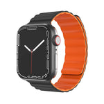 Mutural Moran Series Cinturino magnetico in silicone liquido per serie Apple Watch, 7 41mm / 6&SE&5&4 40mm / 3&2&1 38mm, 7 45mm / 6&SE&5&4 44mm / 3&2&1 42mm