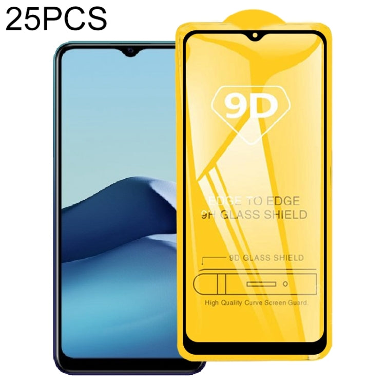 Pellicola in vetro temperato con schermo a colla intera da 25 pezzi 9D, For OPPO A53s 5G (25 PCS), For vivo Y20 2021 (25 PCS), For OPPO K9s (25 PCS), For vivo iQOO Neo5 Lite (25 PCS), For Huawei Enjoy 20e (25 PCS), For OPPO Realme C11 2021 (25 PCS)    ...