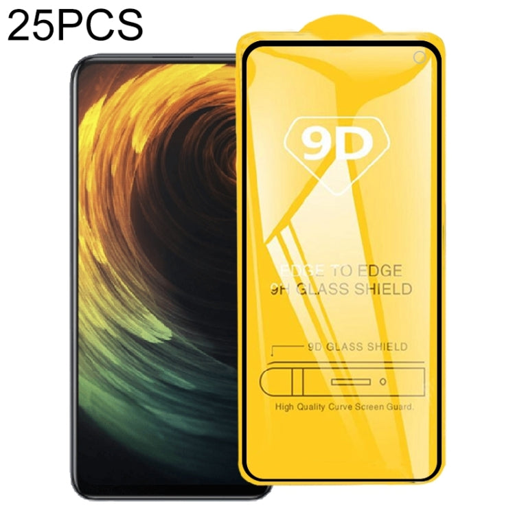 Pellicola in vetro temperato con schermo a colla intera da 25 pezzi 9D, For OPPO A53s 5G (25 PCS), For vivo Y20 2021 (25 PCS), For OPPO K9s (25 PCS), For vivo iQOO Neo5 Lite (25 PCS), For Huawei Enjoy 20e (25 PCS), For OPPO Realme C11 2021 (25 PCS)    ...
