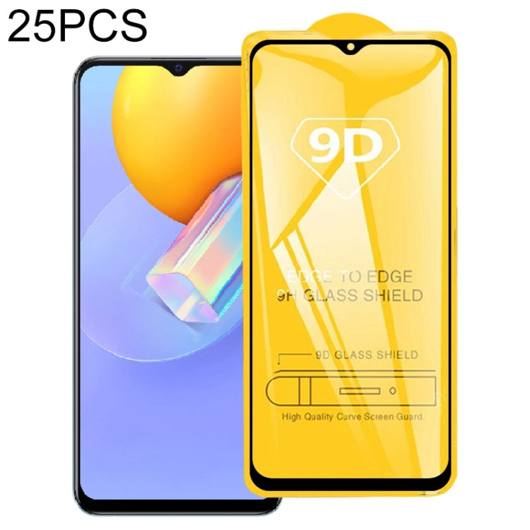Pellicola in vetro temperato con schermo a colla intera da 25 pezzi 9D, For OPPO A53s 5G (25 PCS), For vivo Y20 2021 (25 PCS), For OPPO K9s (25 PCS), For vivo iQOO Neo5 Lite (25 PCS), For Huawei Enjoy 20e (25 PCS), For OPPO Realme C11 2021 (25 PCS)    ...