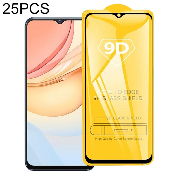 Pellicola in vetro temperato con schermo a colla intera da 25 pezzi 9D, For OPPO A53s 5G (25 PCS), For vivo Y20 2021 (25 PCS), For OPPO K9s (25 PCS), For vivo iQOO Neo5 Lite (25 PCS), For Huawei Enjoy 20e (25 PCS), For OPPO Realme C11 2021 (25 PCS)    ...