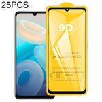 Pellicola in vetro temperato con schermo a colla intera da 25 pezzi 9D, For OPPO A53s 5G (25 PCS), For vivo Y20 2021 (25 PCS), For OPPO K9s (25 PCS), For vivo iQOO Neo5 Lite (25 PCS), For Huawei Enjoy 20e (25 PCS), For OPPO Realme C11 2021 (25 PCS)    ...