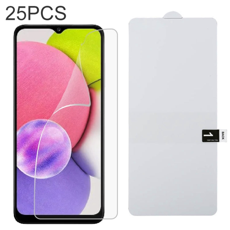 25 PCS Full Screen Protector Pellicola idrogel antideflagrante, For Samsung Galaxy A53 (25 PCS), For Huawei Enjoy 20e (25 PCS), For Samsung Galaxy A82 (25 PCS), For Huawei nova Y60 (25 PCS), For vivo Y20 2021 (25 PCS), For vivo iQOO Neo5 Lite (25 PCS) ...