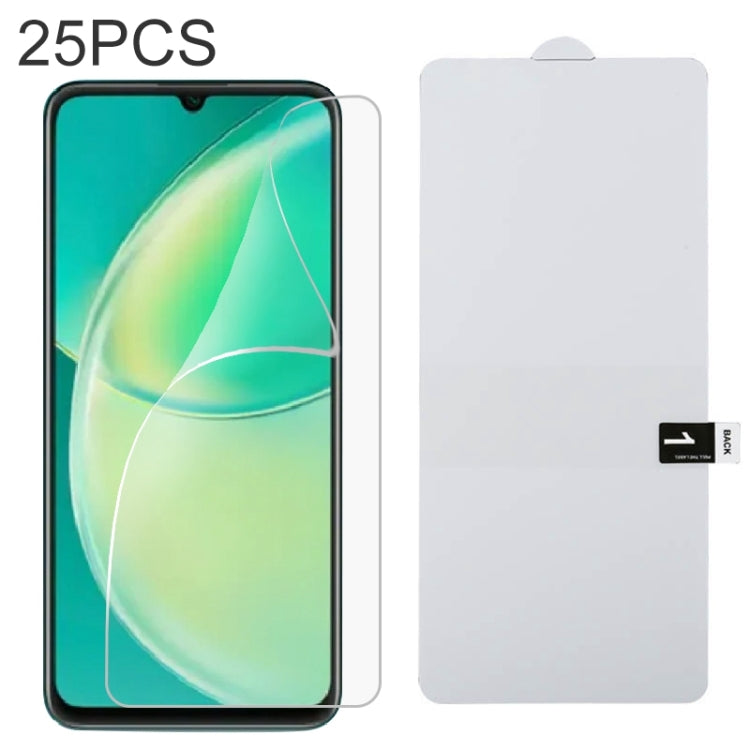25 PCS Full Screen Protector Pellicola idrogel antideflagrante, For Samsung Galaxy A53 (25 PCS), For Huawei Enjoy 20e (25 PCS), For Samsung Galaxy A82 (25 PCS), For Huawei nova Y60 (25 PCS), For vivo Y20 2021 (25 PCS), For vivo iQOO Neo5 Lite (25 PCS) ...