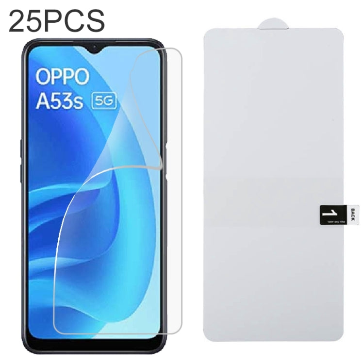 25 PCS Full Screen Protector Pellicola idrogel antideflagrante, For Samsung Galaxy A53 (25 PCS), For Huawei Enjoy 20e (25 PCS), For Samsung Galaxy A82 (25 PCS), For Huawei nova Y60 (25 PCS), For vivo Y20 2021 (25 PCS), For vivo iQOO Neo5 Lite (25 PCS) ...
