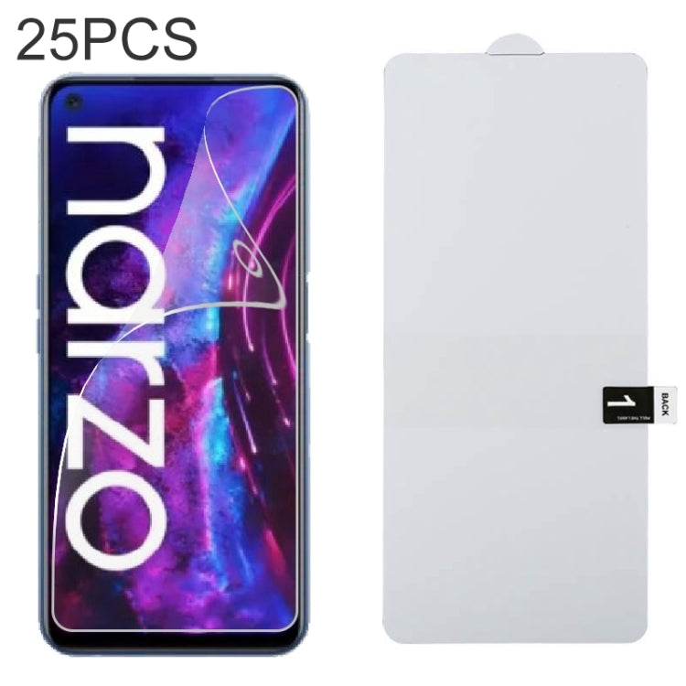 25 PCS Full Screen Protector Pellicola idrogel antideflagrante, For Samsung Galaxy A53 (25 PCS), For Huawei Enjoy 20e (25 PCS), For Samsung Galaxy A82 (25 PCS), For Huawei nova Y60 (25 PCS), For vivo Y20 2021 (25 PCS), For vivo iQOO Neo5 Lite (25 PCS) ...