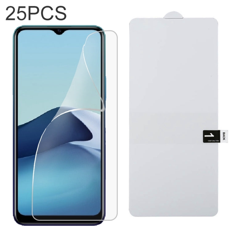 25 PCS Full Screen Protector Pellicola idrogel antideflagrante, For Samsung Galaxy A53 (25 PCS), For Huawei Enjoy 20e (25 PCS), For Samsung Galaxy A82 (25 PCS), For Huawei nova Y60 (25 PCS), For vivo Y20 2021 (25 PCS), For vivo iQOO Neo5 Lite (25 PCS) ...