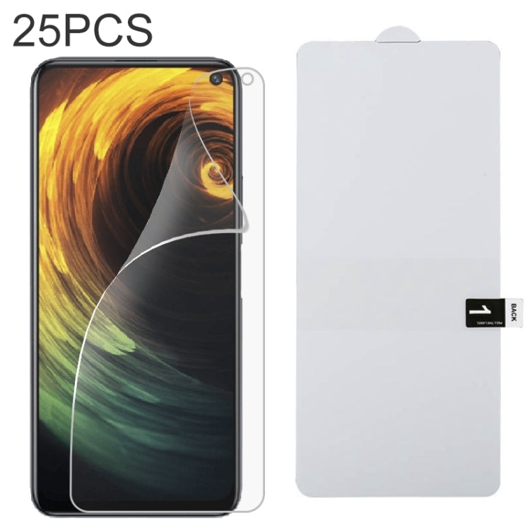 25 PCS Full Screen Protector Pellicola idrogel antideflagrante, For Samsung Galaxy A53 (25 PCS), For Huawei Enjoy 20e (25 PCS), For Samsung Galaxy A82 (25 PCS), For Huawei nova Y60 (25 PCS), For vivo Y20 2021 (25 PCS), For vivo iQOO Neo5 Lite (25 PCS) ...