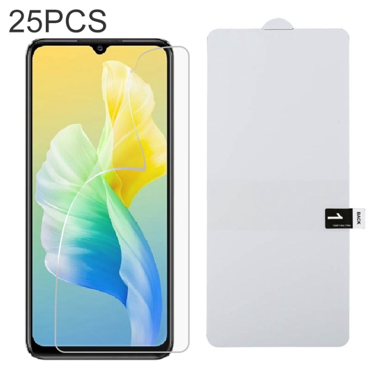 25 PCS Full Screen Protector Pellicola idrogel antideflagrante, For Samsung Galaxy A53 (25 PCS), For Huawei Enjoy 20e (25 PCS), For Samsung Galaxy A82 (25 PCS), For Huawei nova Y60 (25 PCS), For vivo Y20 2021 (25 PCS), For vivo iQOO Neo5 Lite (25 PCS) ...