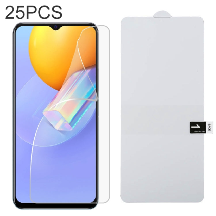 25 PCS Full Screen Protector Pellicola idrogel antideflagrante, For Samsung Galaxy A53 (25 PCS), For Huawei Enjoy 20e (25 PCS), For Samsung Galaxy A82 (25 PCS), For Huawei nova Y60 (25 PCS), For vivo Y20 2021 (25 PCS), For vivo iQOO Neo5 Lite (25 PCS) ...