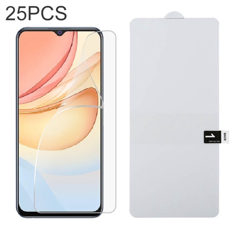 25 PCS Full Screen Protector Pellicola idrogel antideflagrante, For Samsung Galaxy A53 (25 PCS), For Huawei Enjoy 20e (25 PCS), For Samsung Galaxy A82 (25 PCS), For Huawei nova Y60 (25 PCS), For vivo Y20 2021 (25 PCS), For vivo iQOO Neo5 Lite (25 PCS) ...