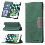 Custodia portafoglio in pelle con chiusura magnetica per iPhone 7