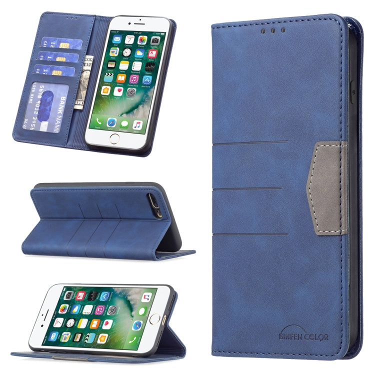 Custodia portafoglio in pelle con chiusura magnetica per iPhone 7