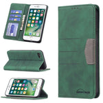 Custodia portafoglio in pelle con chiusura magnetica per iPhone 7