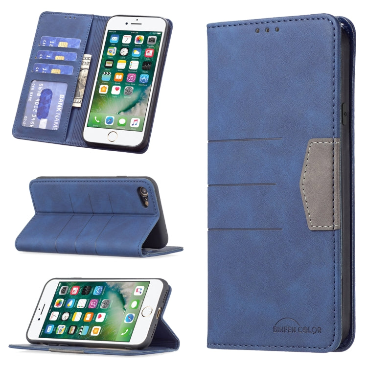 Custodia portafoglio in pelle con chiusura magnetica per iPhone 7