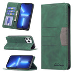 Custodia portafoglio in pelle con chiusura magnetica per smartpho