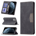 Custodia portafoglio in pelle con chiusura magnetica per iPhone X